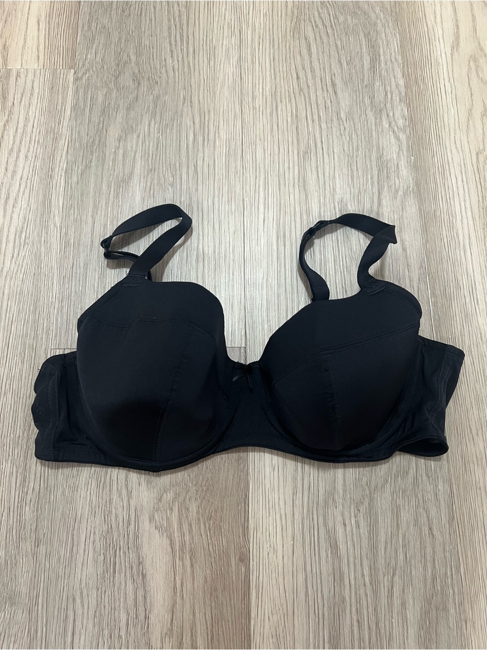 Cacique Balconette Bra Black Underwire 40C NWOT